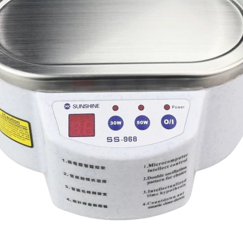Cuba Banheira Ultrassom Para Limpeza Sunshine SS 968 500Ml 220V